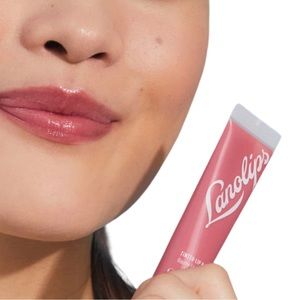 Lanolips Rhubarb Tinted Lip Balm Gloss